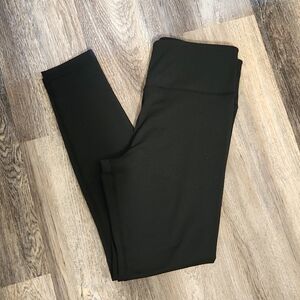 Black Lands' End Active Seamless Legging Medium 10/12  NWOT